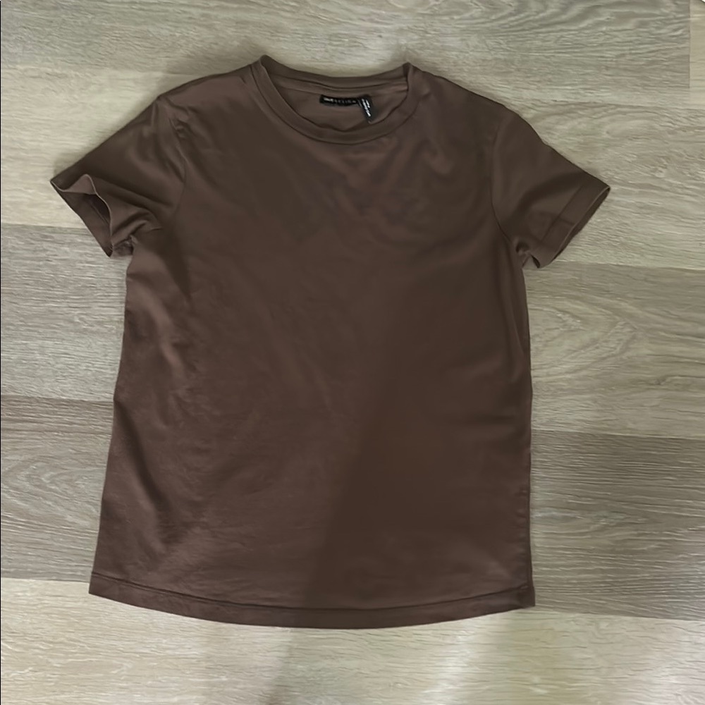 ASOS Brown Short Sleeve Tee